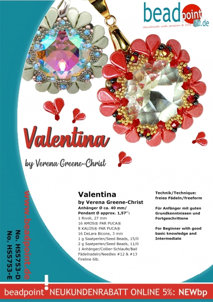 Pattern "Valentina" by Verena Greene-Christ englisch