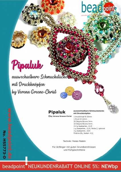 Anleitung Anhänger "Pipaluk"  deutsch