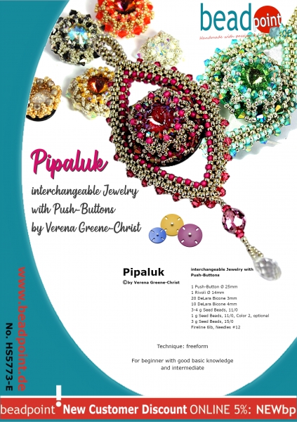 Anleitung Anhänger "Pipaluk"  english