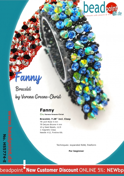 Pattern Braclet "Fanny"  english