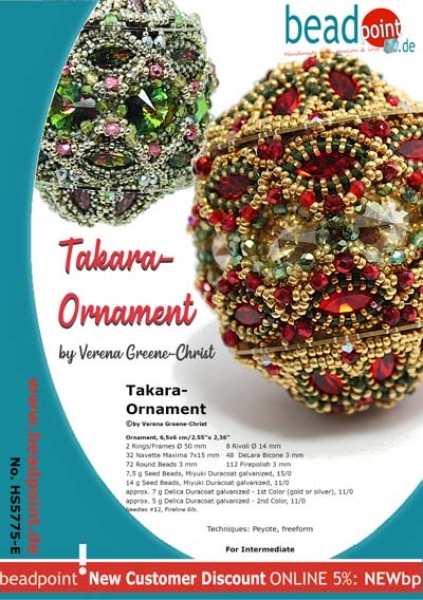 Pattern Ornament "Takara"  english