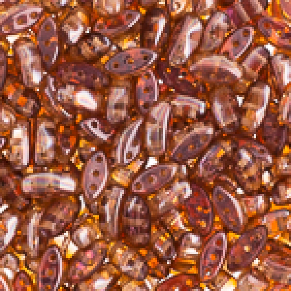 Cali 3x8mm crystal apricot dark 50 pcs