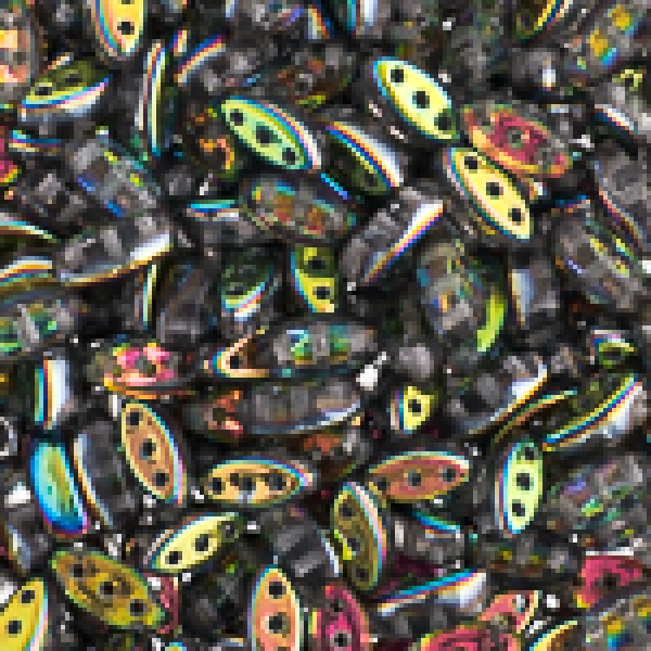 Cali 3x8mm crystal vitrail duplex 50 pcs