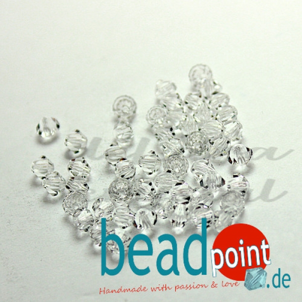 Delara MC Bead Bicone Crystal 4mm 50 Stück