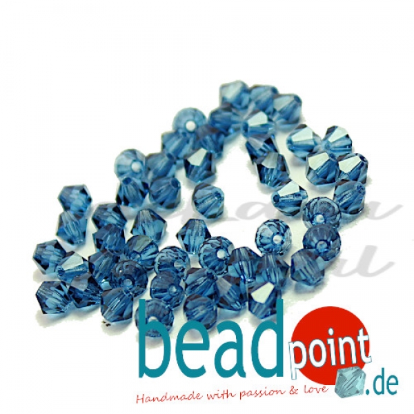 Delara MC Bead Bicone Twilight 4mm 50 Stück