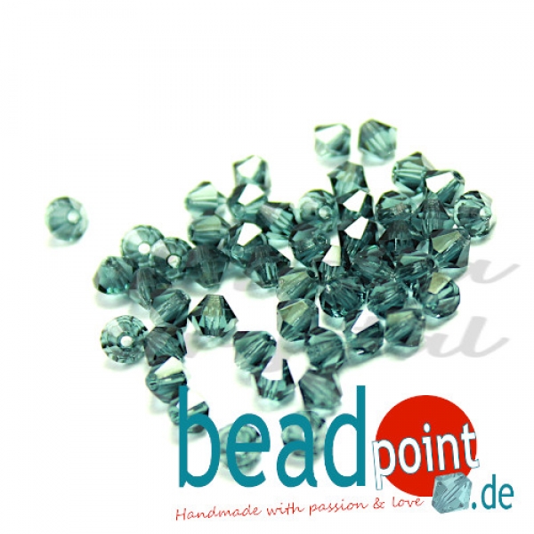 Delara MC Bead Bicone Montana 4mm 50 Stück