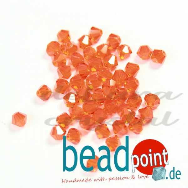 Delara MC Bead Bicone Hyacinth 4mm 50 Stück