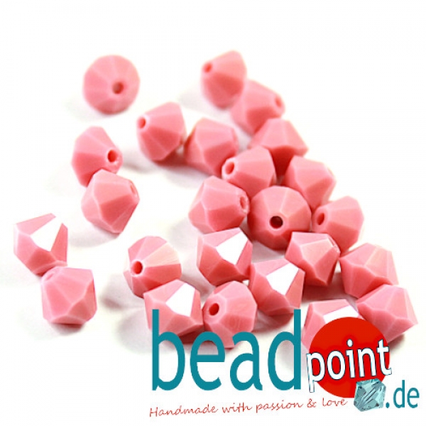 Delara MC Bead Bicone Rosanine 6mm 25 Stück