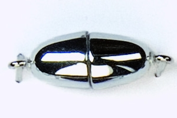 Magnetverschluss 17x8mm platinf. 1 Stk