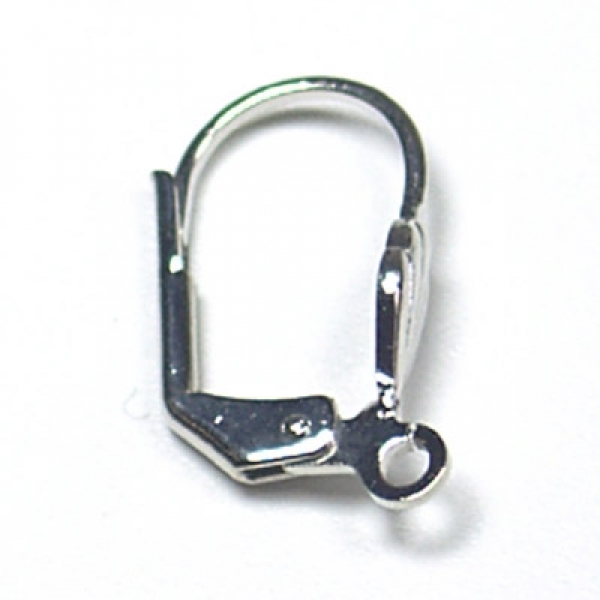 Brisuren Ohrstecker platin einzeln nickelfrei