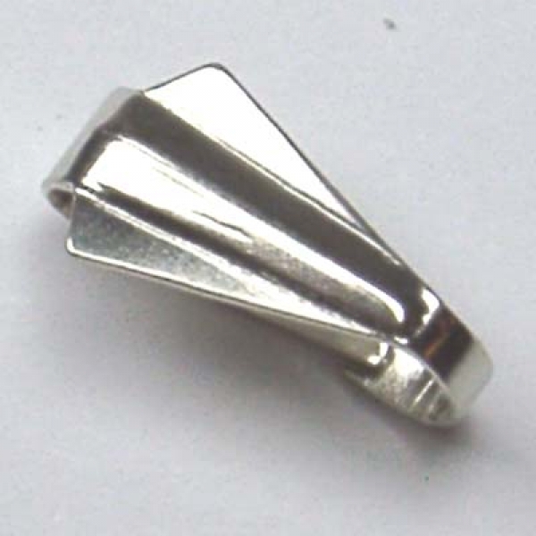 Collierschlaufe platin nickelfrei einzeln