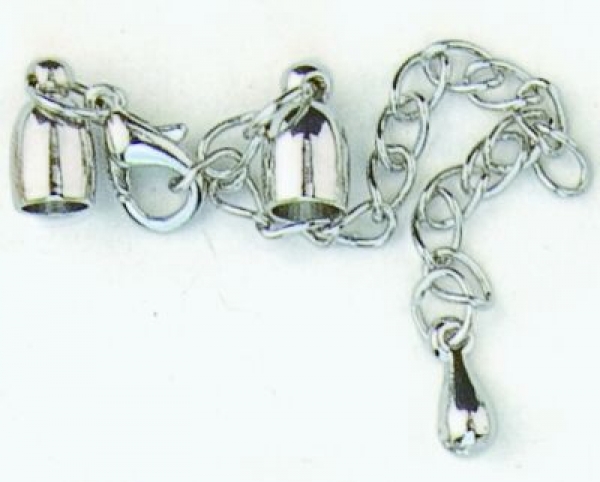 Endkappe 4 mm platin