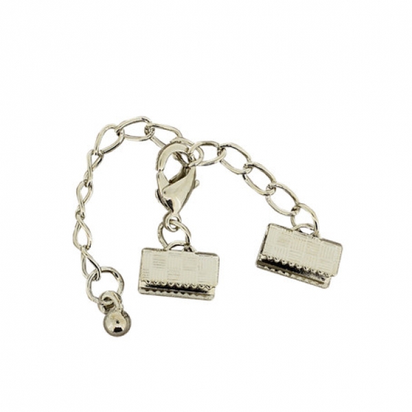 Verschluß 10mm platin 1 St.