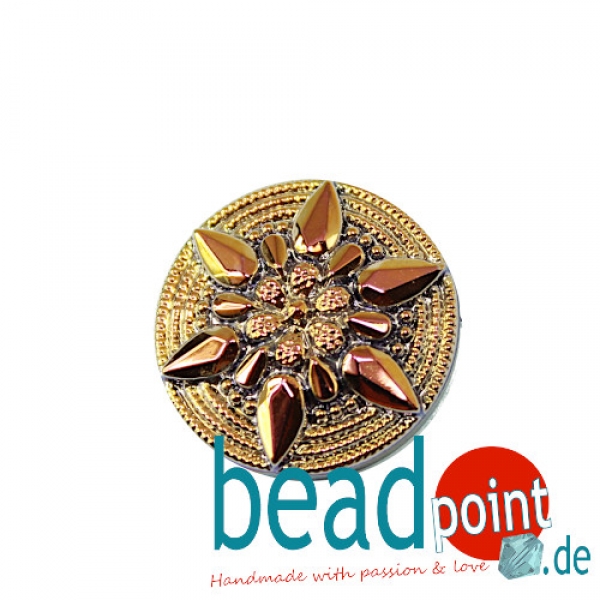 Edelweiss 22,5mm schwarz Rose Gold