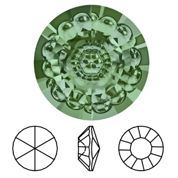 Swarovski Munsteiner Erinite F 12mm 1 Stk