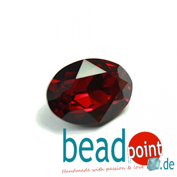 Swa 4120 Oval Siam 18x13mm 1 Stück