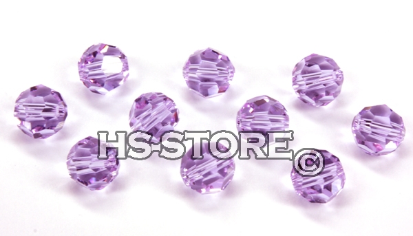 Swarovski Violet rund 6mm 10 Stück