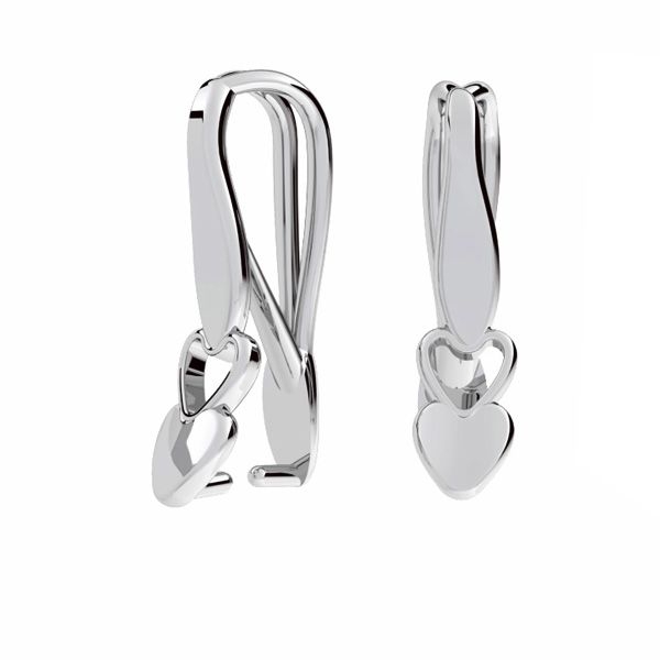 Anhänger sterling silber 925 4,5x16mm