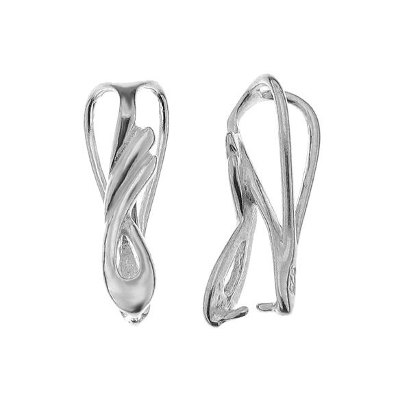 Schlaufe sterling silber 925, KRP34 24x15cm