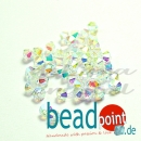 Delara MC Bead Bicone Crystal AB2X 3mm 50 Stück