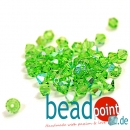 MC Bead 451 Bicone 4mm Peridot Glitter 50 Stück